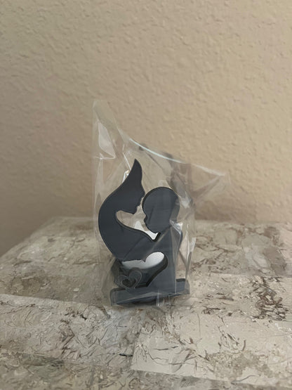 Mothers Day Silhouette with Tealight