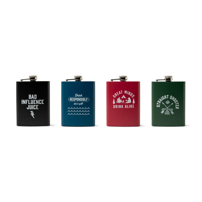 On The Rockies Stainless Steel Flask
