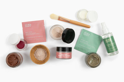 Rosy Glow Resurfacing Clay Mask - 1 Skincare Treatment Pouch