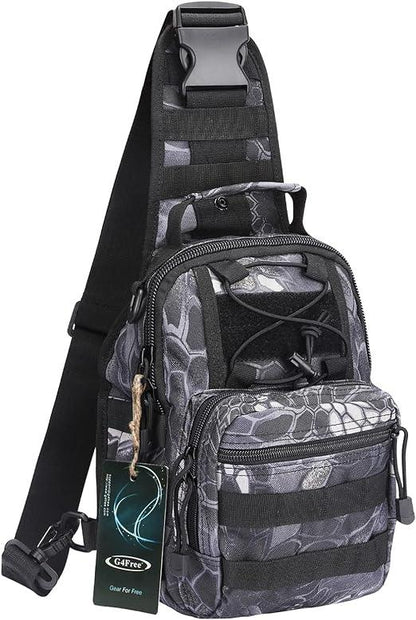 FR Fashion Co. 4‑Way Carrying Design Sling Bag