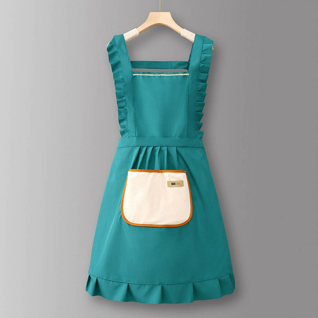 Solid Color Waterproof Work Apron