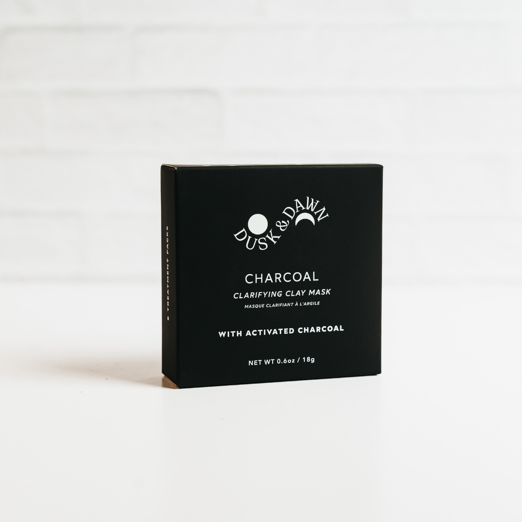 Charcoal Clarifying Clay Mask - 1 Treatment Pouch - Skincare