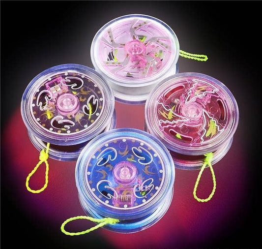 2.5" LIGHT-UP METAL YOYO