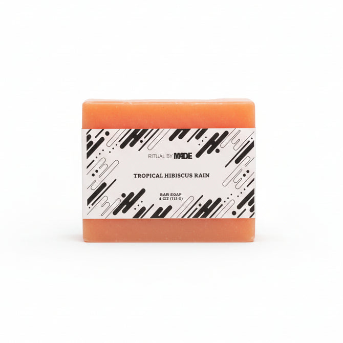 Tropical Hibiscus Rain Bar Soap