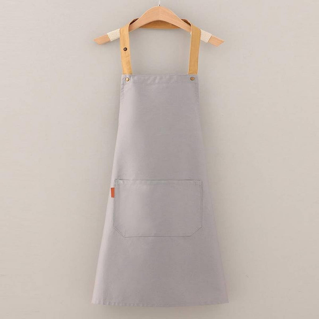 Solid Color Waterproof Work Apron