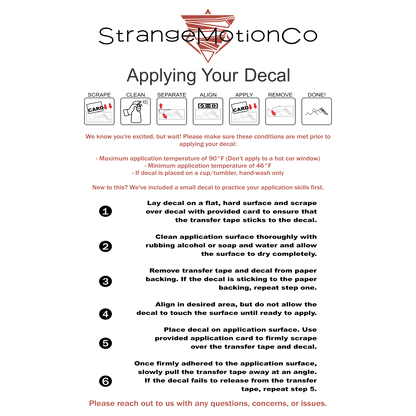 Desert Triangle Vinyl Decal | 315