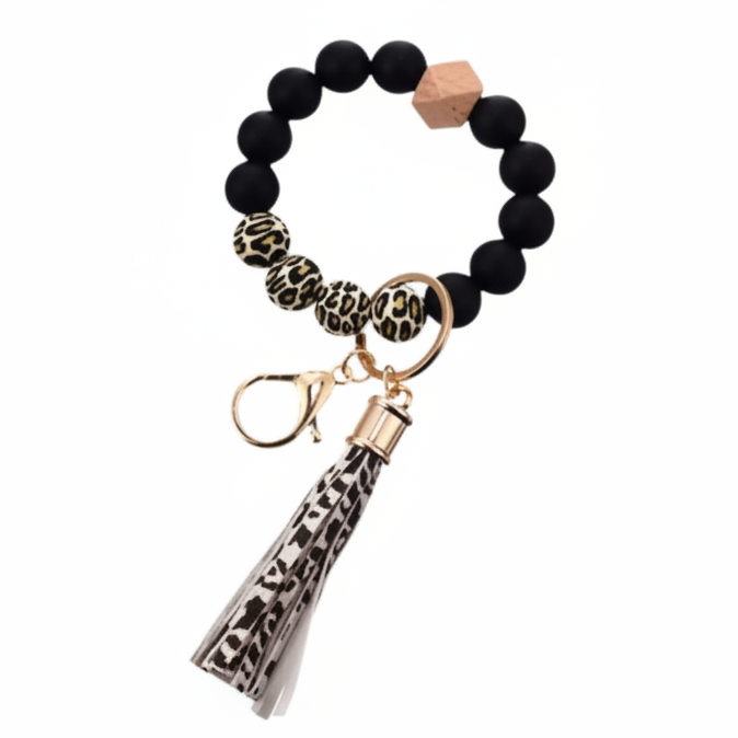 Multicolor Silicone Beaded Wristlets