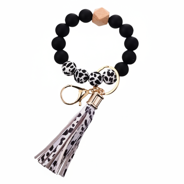 Multicolor Silicone Beaded Wristlets