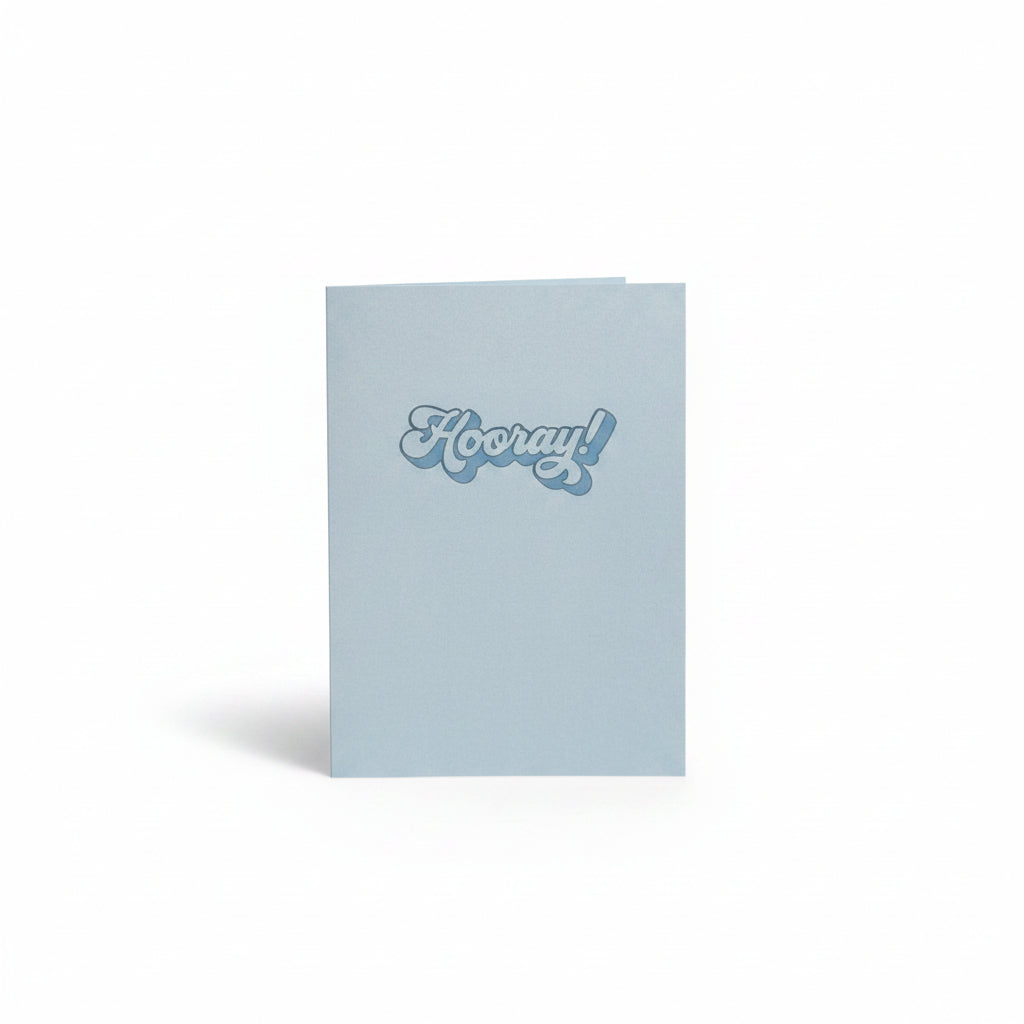 Hooray Greeting Card