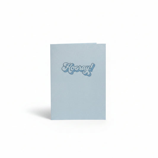 Hooray Greeting Card