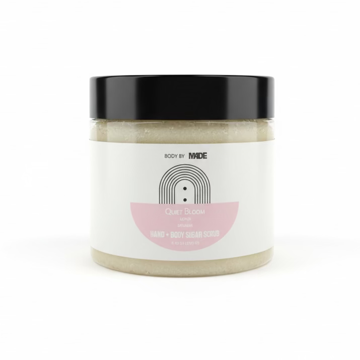 Quiet Bloom – Hand + Body Sugar Scrub