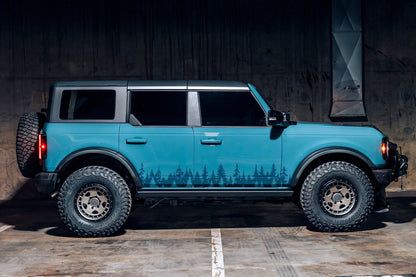 Forest Banner Vinyl Decal | 107