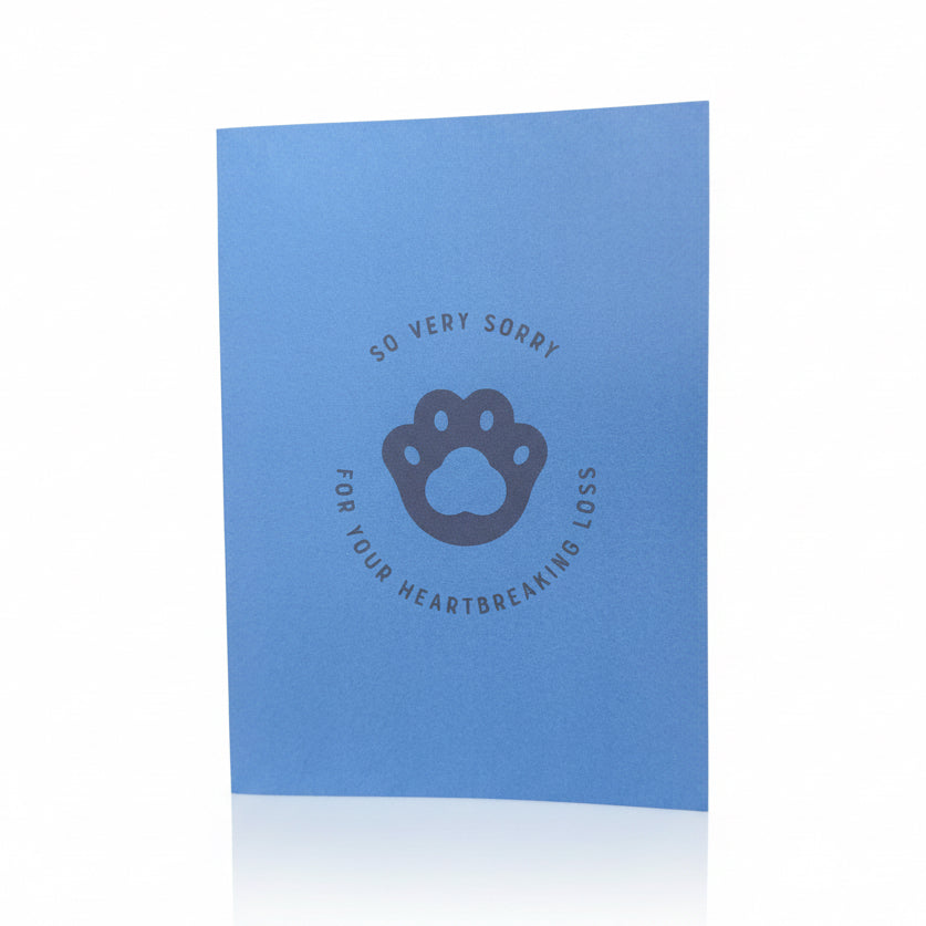 So Very Sorry For Your Heartbreaking Loss Greeting Card
