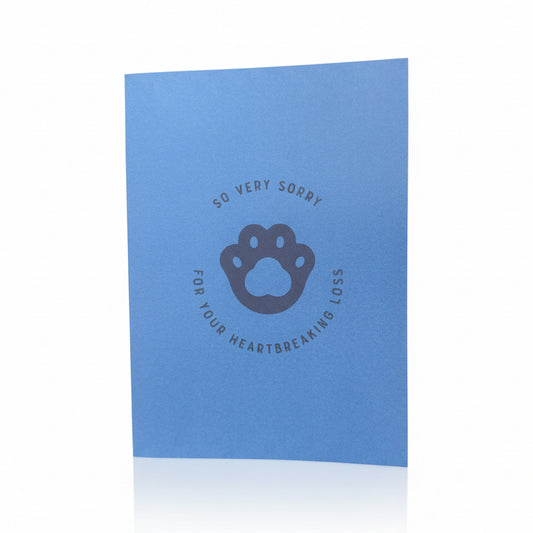 So Very Sorry For Your Heartbreaking Loss Greeting Card