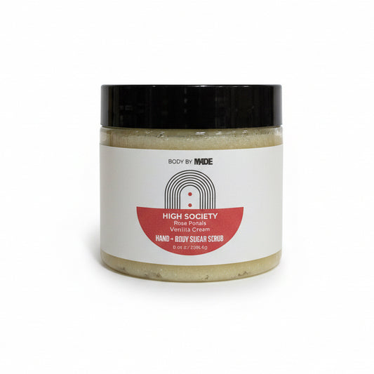 High Society – Hand + Body Sugar Scrub