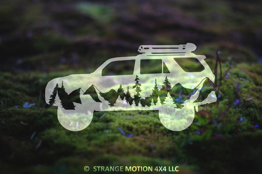 Mountain Vinyl Decal for 5th Gen 4Runner | 23