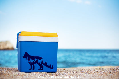 Mountain Fox Vinyl Decal | 69