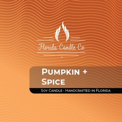 Pumpkin + Spice Soy Candle