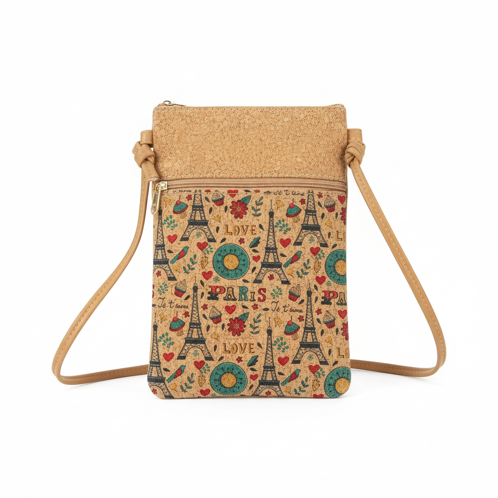 Cork Small Crossbody Pouch