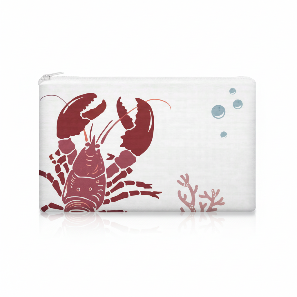 Coastal Canvas Makeup Pouch