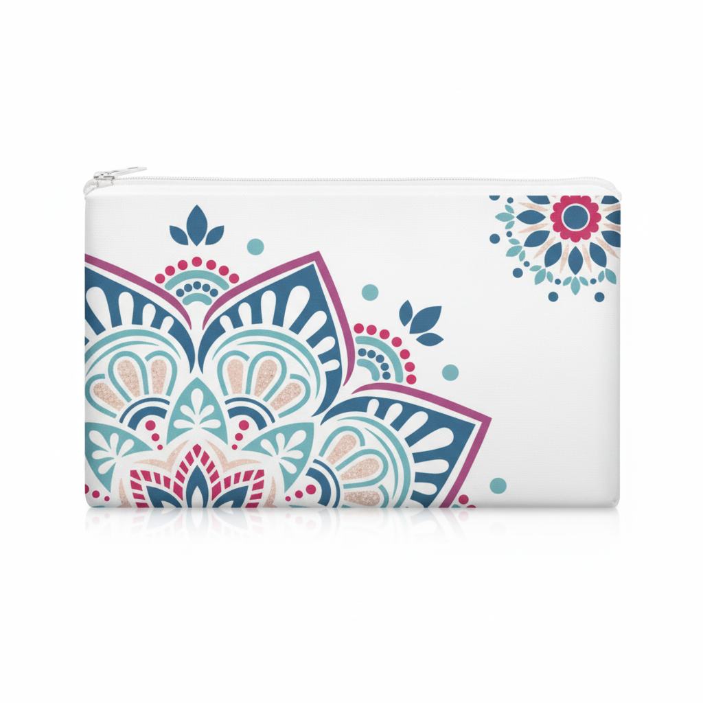 Coastal Canvas Makeup Pouch