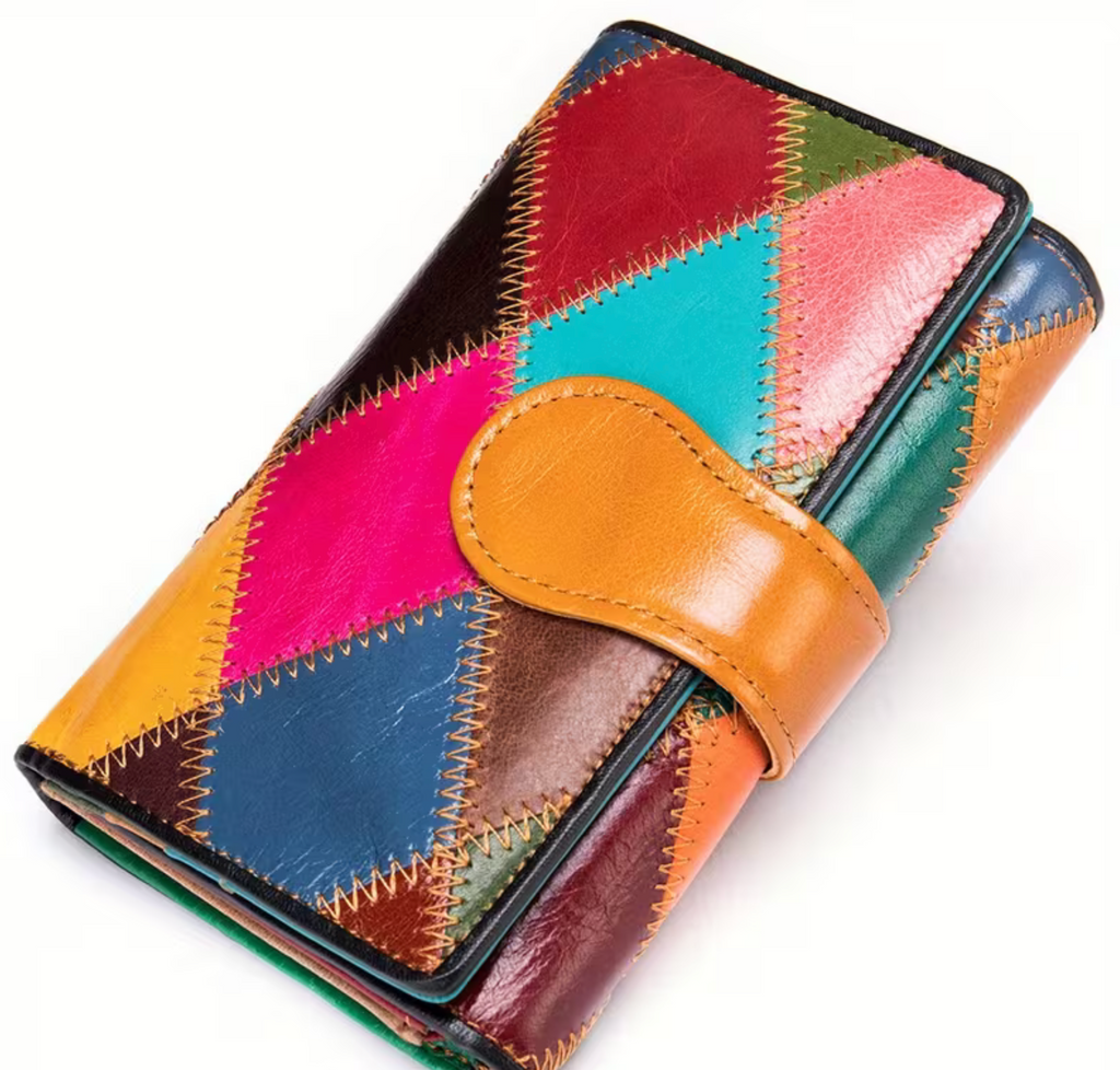 Women Wallet - Colored Mosaic