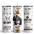 Lemurs & Gorillas Fun Quotes - 20Oz Tumbler