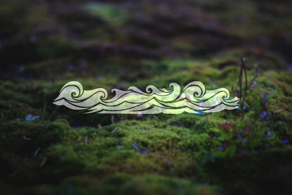 Wave Banner Vinyl Decal | 270