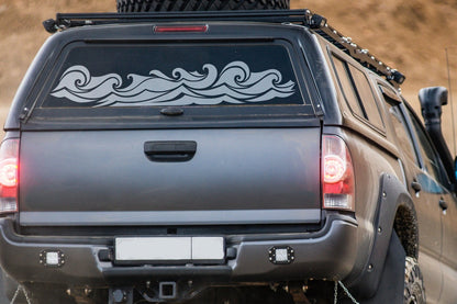 Wave Banner Vinyl Decal | 270