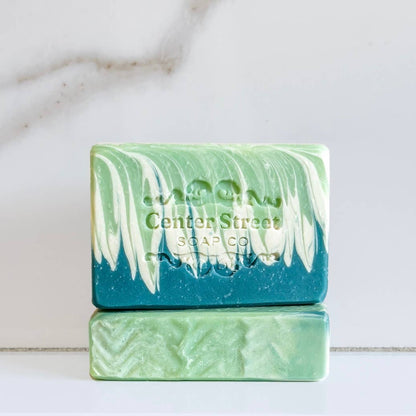 Spearmint + Eucalyptus Vegan Handmade Soap Bar - 4oz