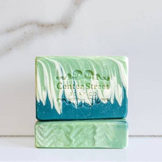 Spearmint + Eucalyptus Vegan Handmade Soap Bar - 4oz