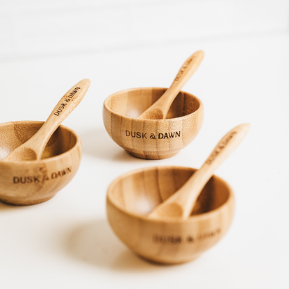 Clay Mask Mixing Bowl, Brush & Spoon Set