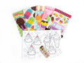 Ice Cream Coloring Books with Crayons Party Favors