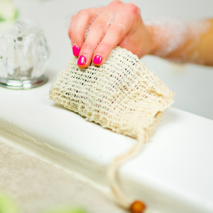 Compostable Sisal Soap Bag | Soap Saver | Market Bestseller