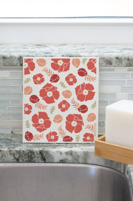 SCARLET POPPY™ Nordic Dish Washing Sponge Cloth - No Tox Life