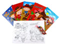 Western Cowboy Cowgirl Coloring Books with Crayons