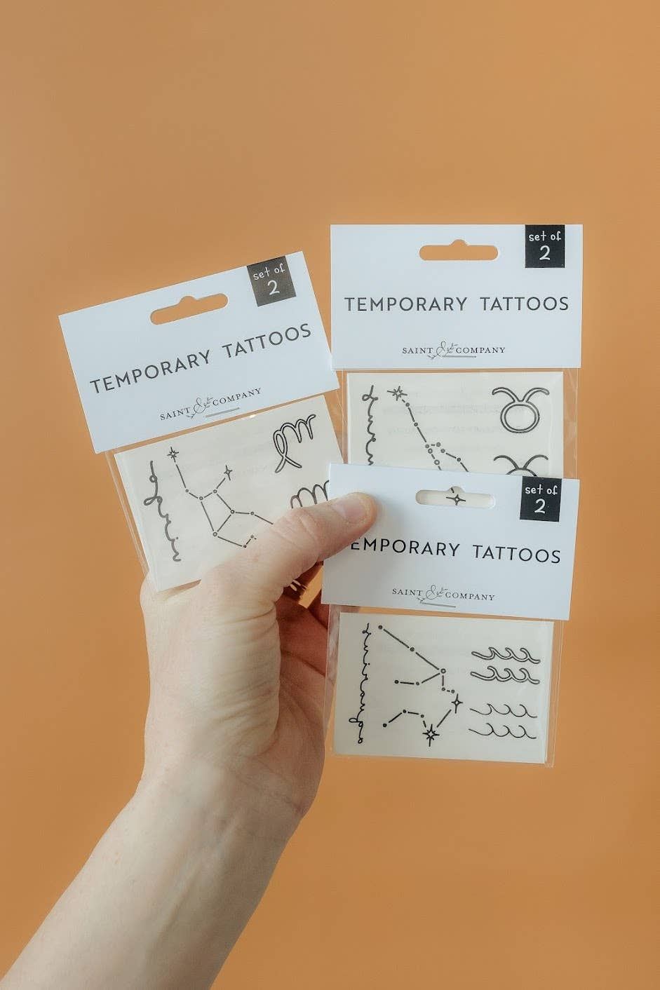 Aquarius Temporary Tattoos | The Zodiac Collection