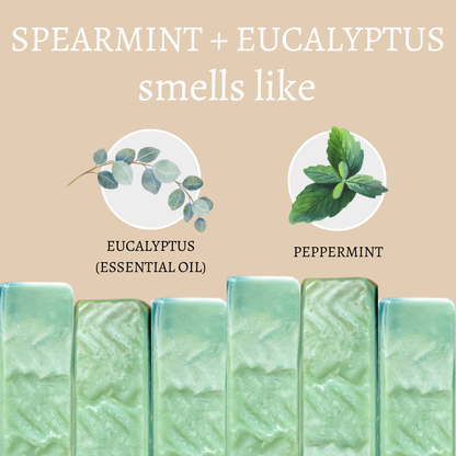 Spearmint + Eucalyptus Vegan Handmade Soap Bar - 4oz