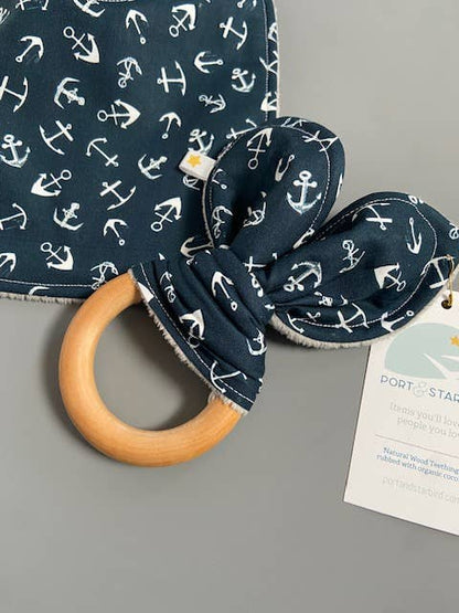 Anchors Aweigh Crinkle teether