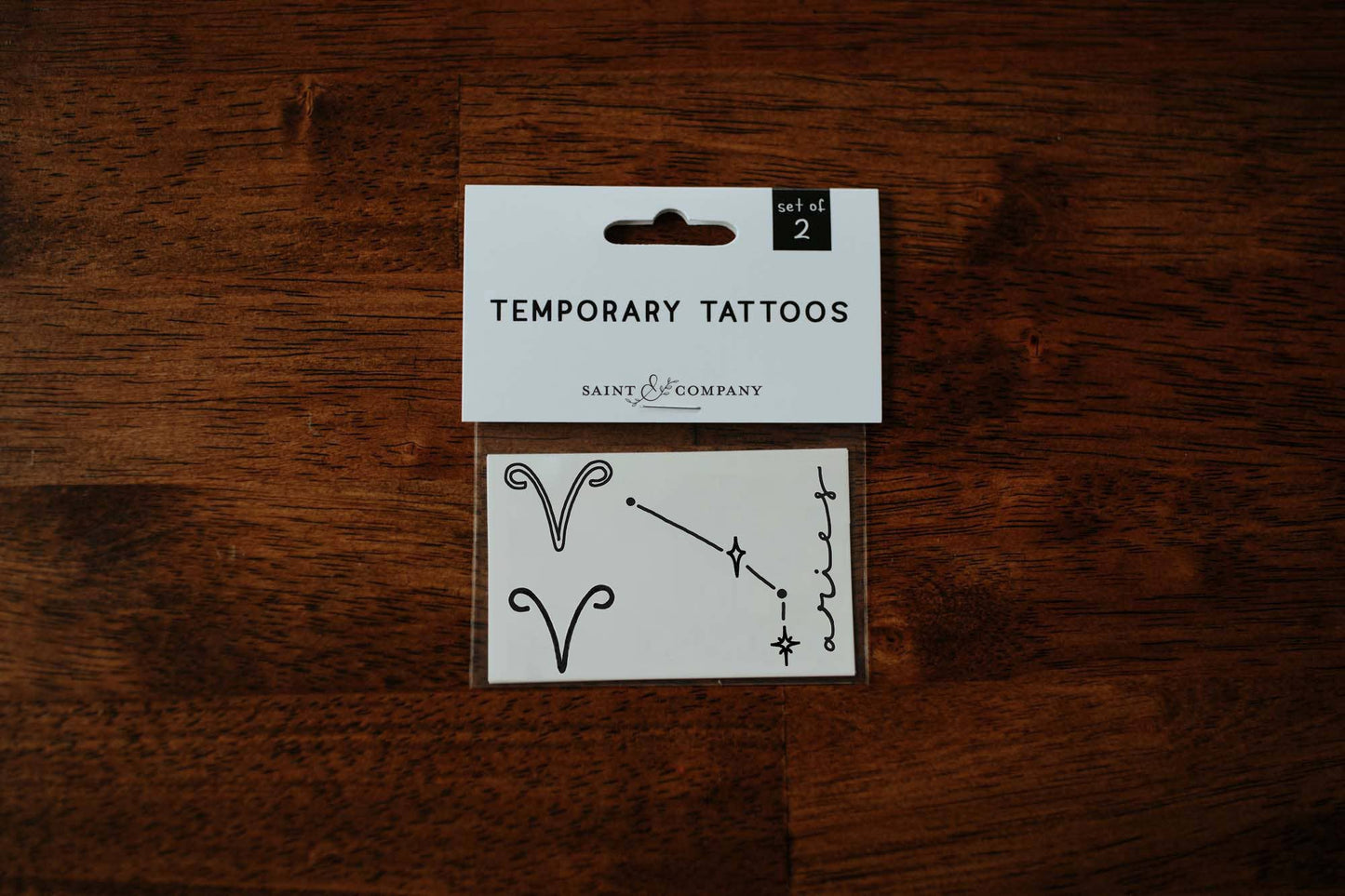 Aries Temporary Tattoos | The Zodiac Collection