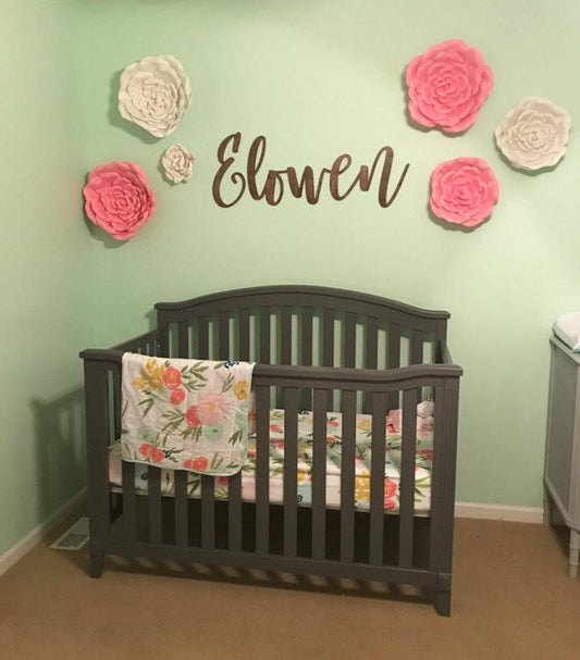 Personalized Custom Wood Name Sign - 27 Fonts
