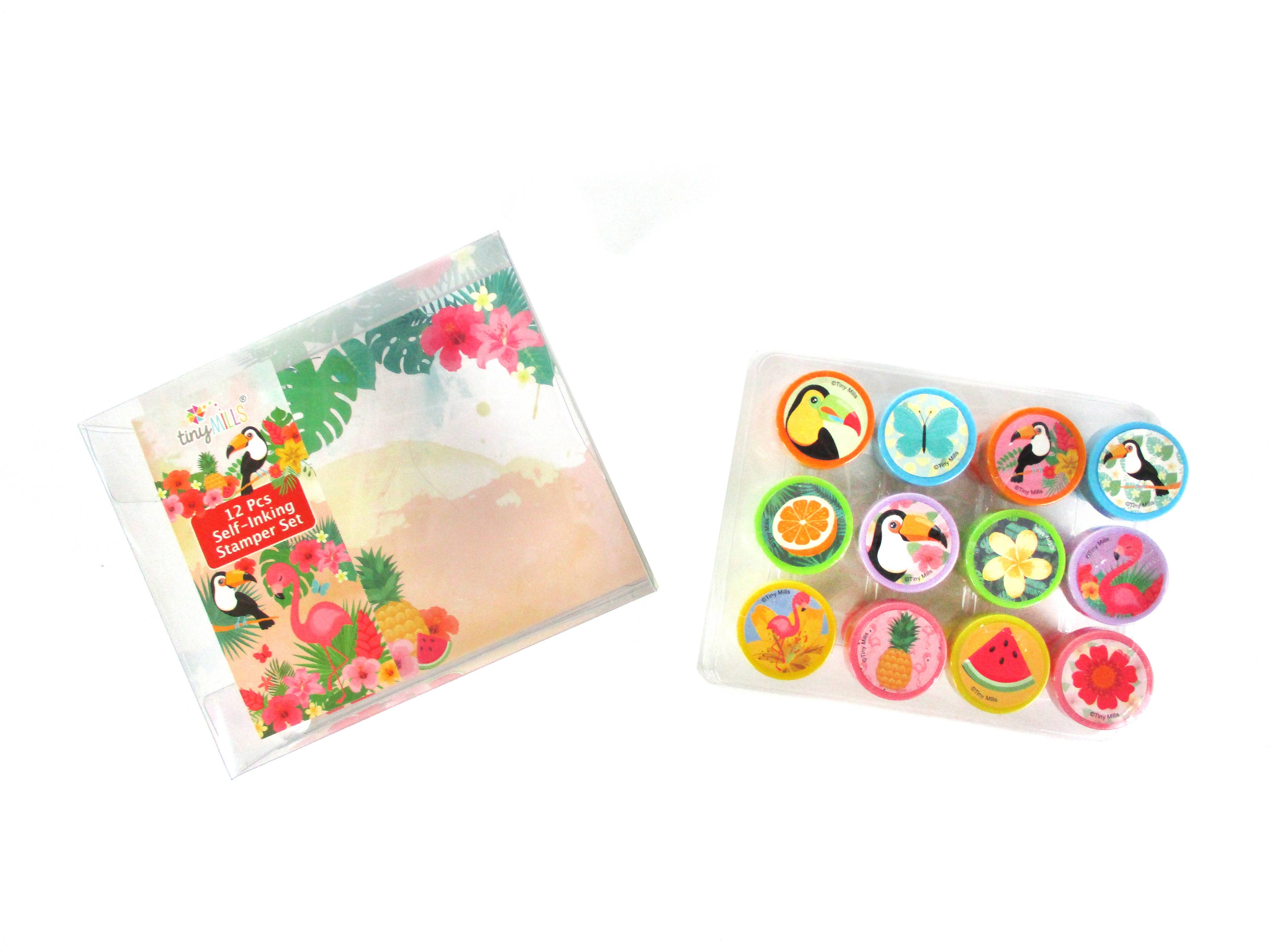 Tropical Luau Stamp Kit for Kids