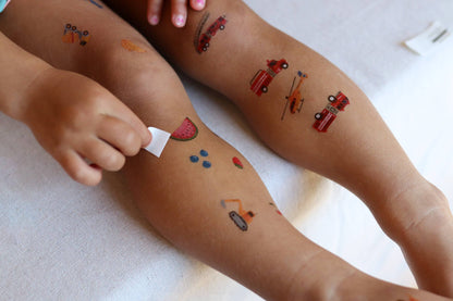 Construction Crew Temporary Tattoos