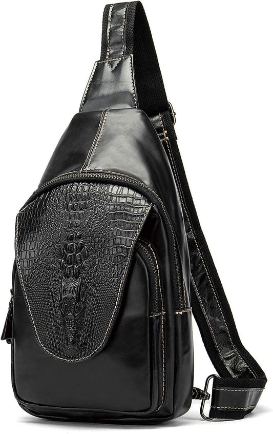 FR Fashion Co. Handmade Genuine Leather Crossbody Sling Bag