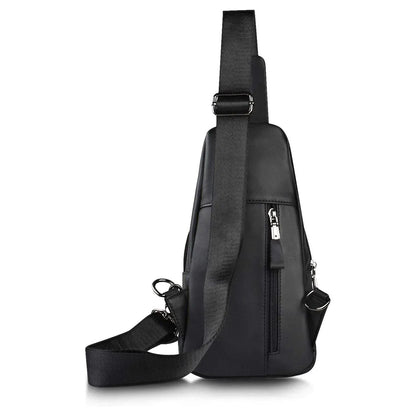 Executive Leather Sling Bag – Sophisticated & Functional