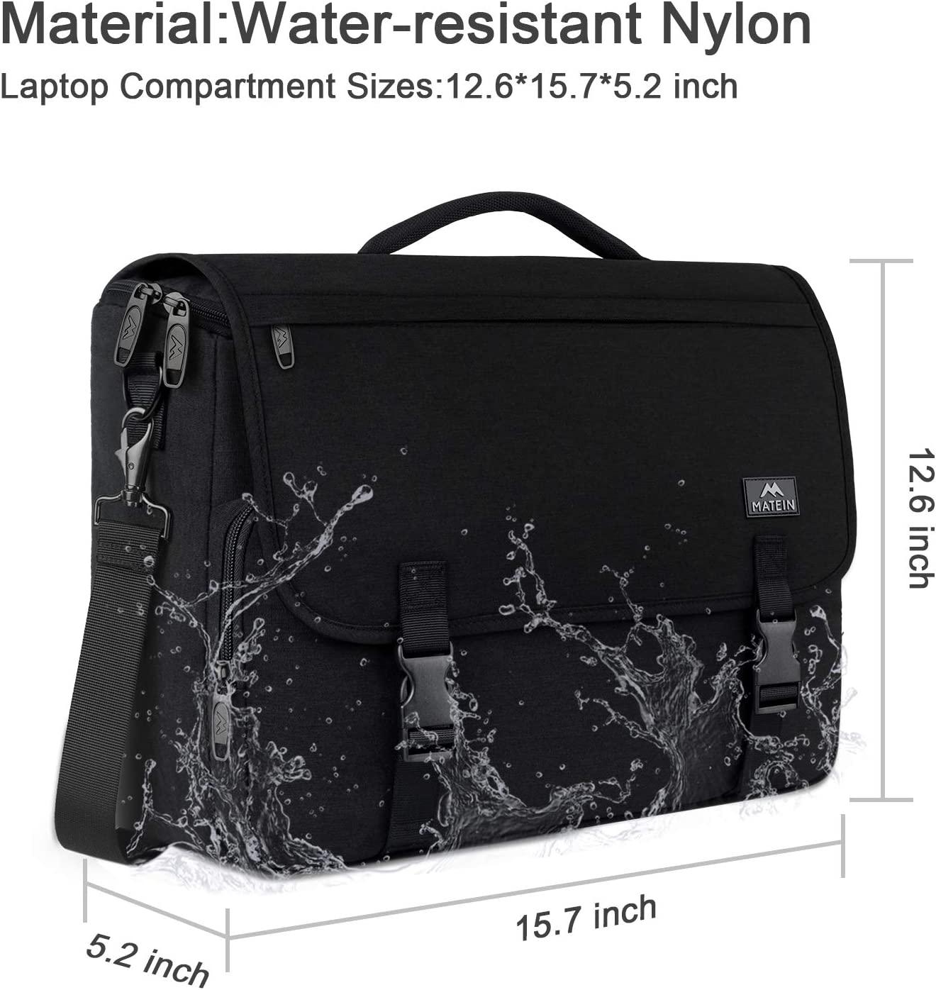 FR Fashion Co. 15.6" Men's Padded Laptop Compartment Messenger Bag