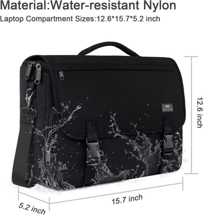 FR Fashion Co. 15.6" Men's Padded Laptop Compartment Messenger Bag