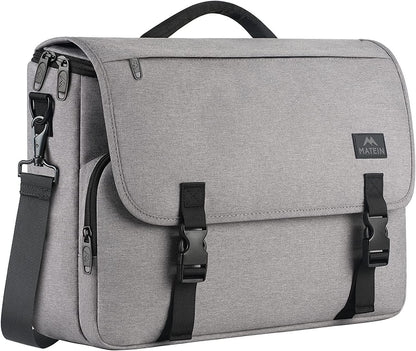 FR Fashion Co. 15.6" Men's Padded Laptop Compartment Messenger Bag