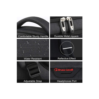 FR Fashion Co. 18" Anti-Theft Pocket Travel Backpack