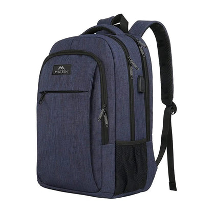 18" Anti-Theft Travel Backpack – Secure & Connected